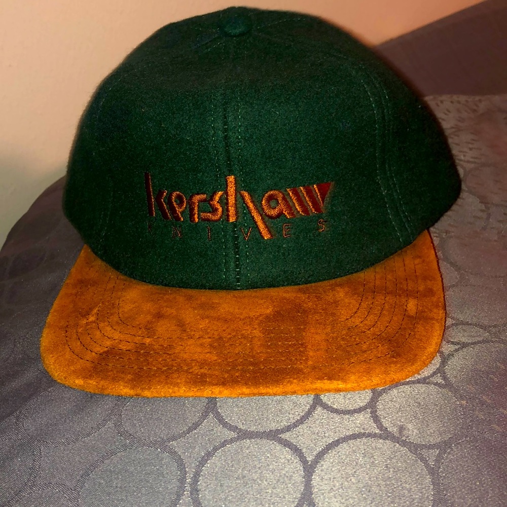 Strap back kershaw hat